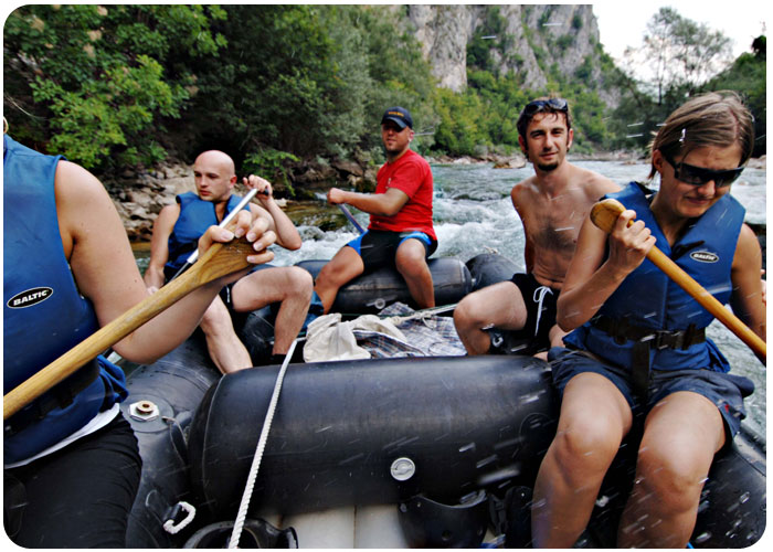 rafting neretva